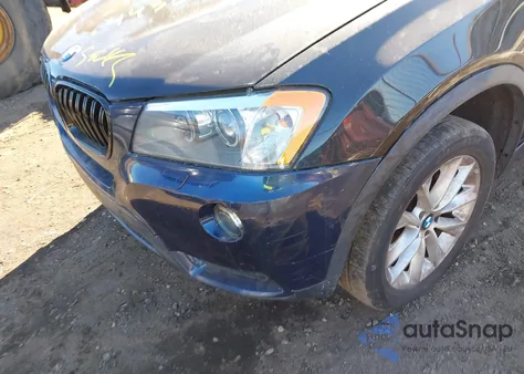 2014 BMW X3 xDrive28I из США, поврежденный, VIN 5UXWX9C55E0D39055